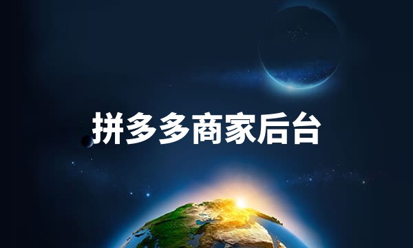 拼多多商家后台，一站式店铺管理工作台，0元开店坐享流量红利，高效店铺工具轻松上手，与百万卖家交流经营心得站点图标